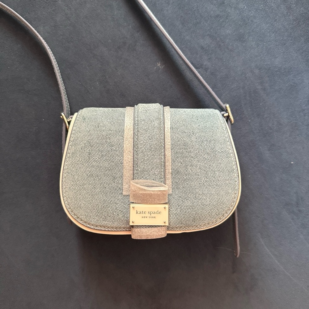 Kate Spade Denim Crossbody purse - Picture 2 of 3